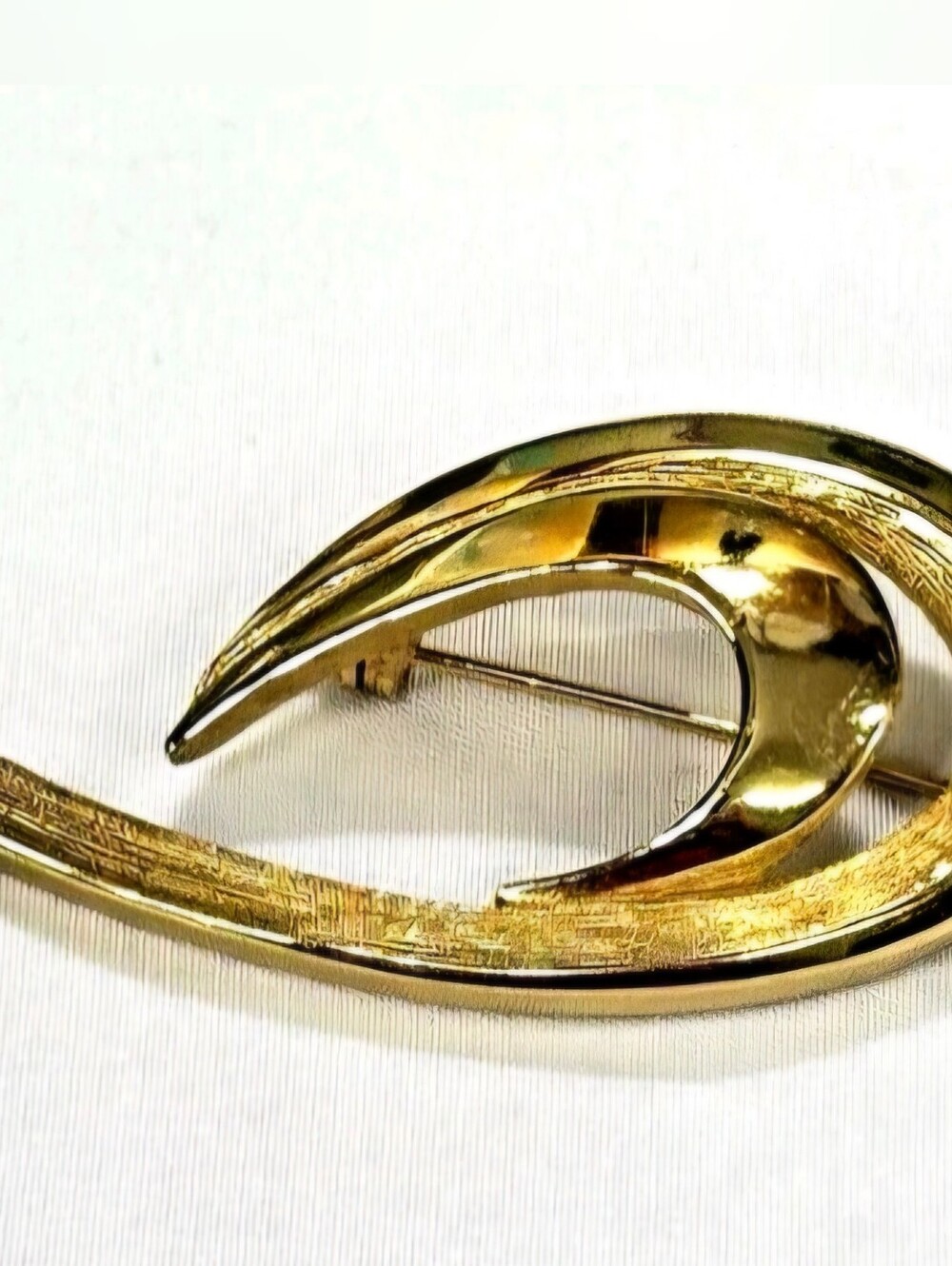 Vtg. Christian Dior Brooch Signed Rare 2.5"